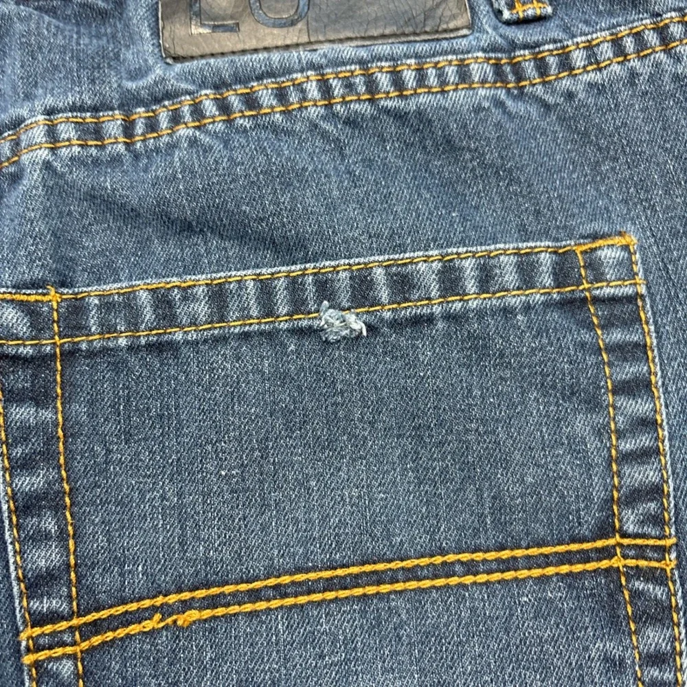 Vintage Y2K Linea‎ Uomo Denim Jean Shorts Jorts Size 40 (Fits 36)